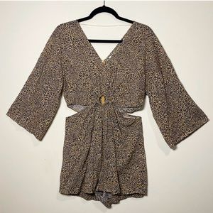 Seafolly Leopard Print Swim Coverup